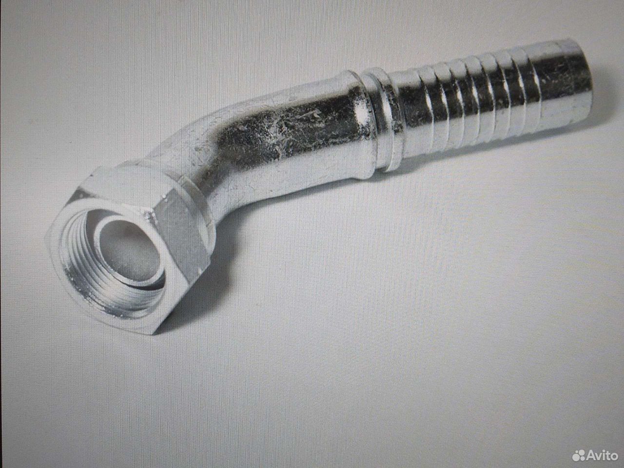 Фитинг для шланга рвд Ду20 BSP 3/4” 45гр