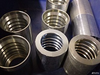 Муфта обжимная PTFE гофр.  d=8