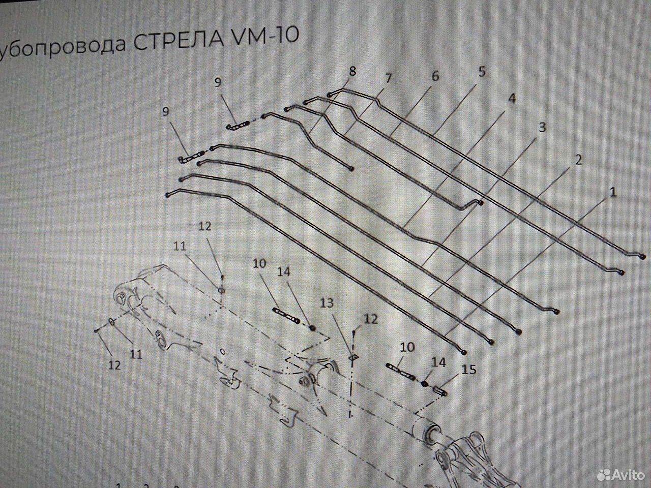 Трубопровод YPM E7101