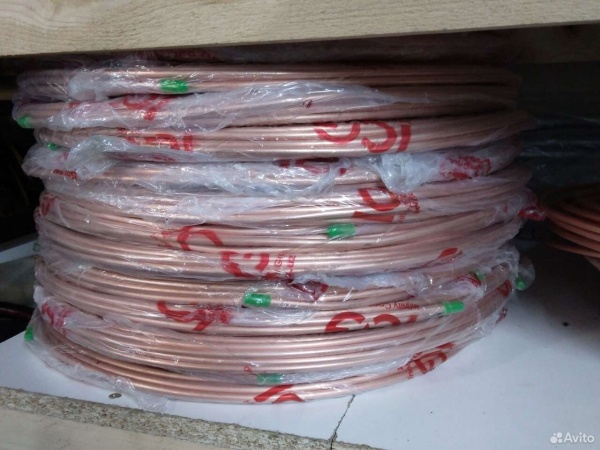 Трубка медная на тормоза Д 4,75*0,8