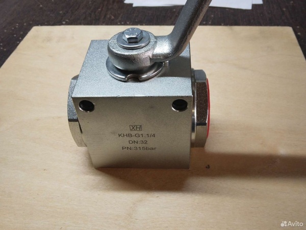 Кран шаровый 2х ходовой 1.1/4&amp;amp;quot;