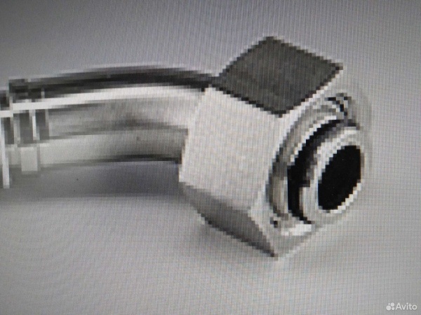 Фитинг для шланга рвд Ду6 dkol М14*1,5 45гр