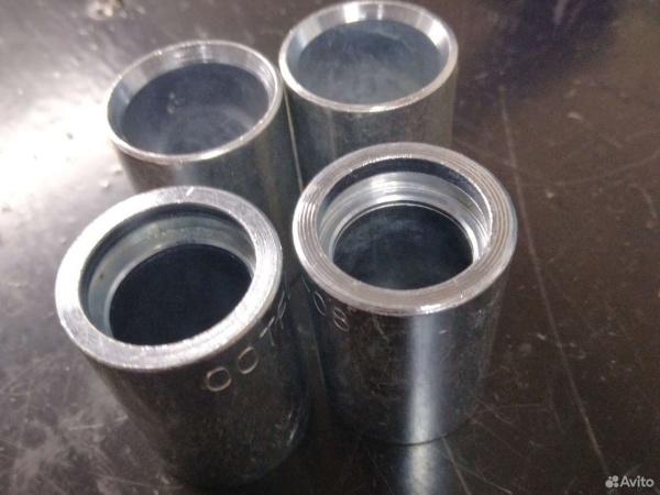 Муфта обжимная ptfe гофр. d12