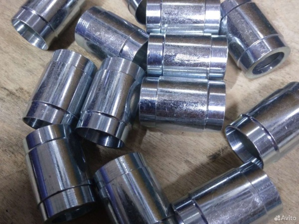 Муфта обжимная ptfe глад. d6